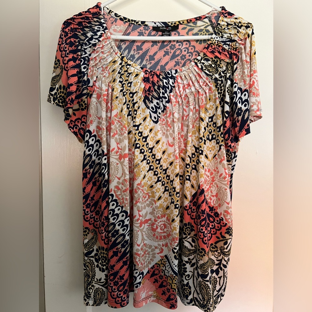 Style & Co soft shirt, 0X